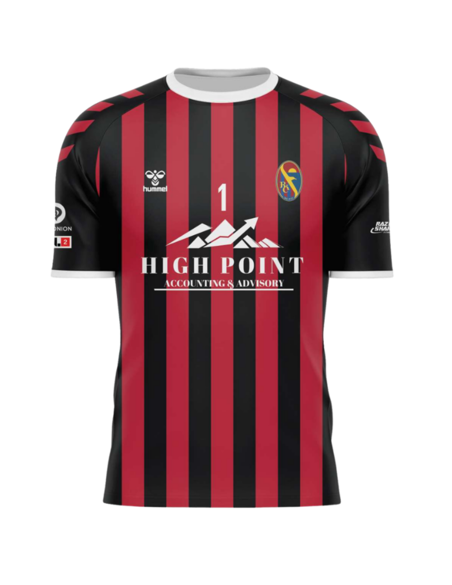 2026 RKC Jersey - Primary Red & Black - For Sale at Games only